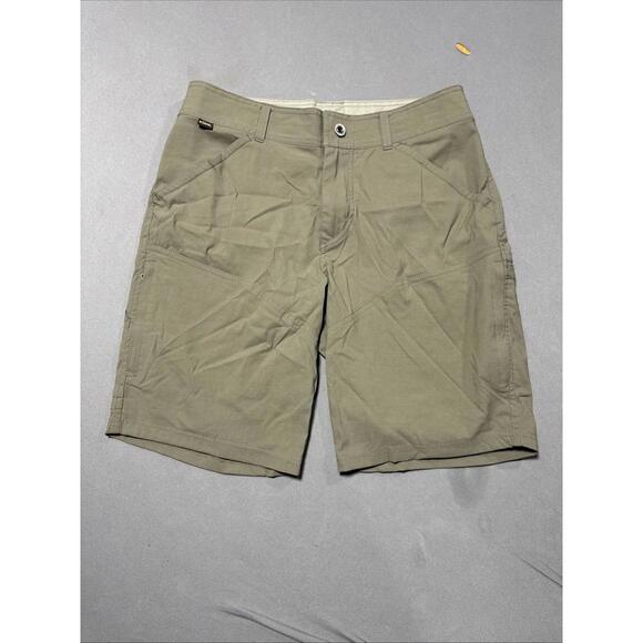 Kuhl Other - Kuhl Mens Size 32 Gray Renegade Nylon Cotton Outdoor Hiking Shorts 10" Inseam